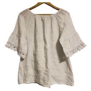 Made in Italy‎ 100% Linen Top
